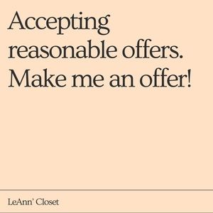 Accepting Reasonable Offers